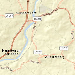 Allhartsberg Street Map