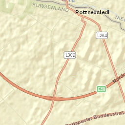 Potzneusiedl Street Map