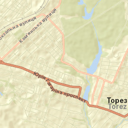 Chystyakove Street Map
