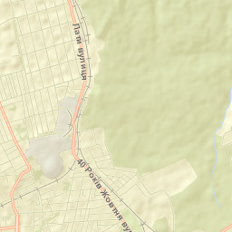 Snizhne Street Map