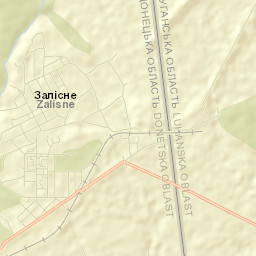 Zalesnoye Street Map