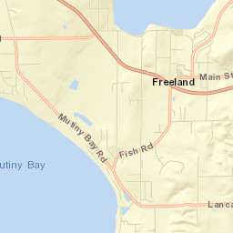Freeland Street Map