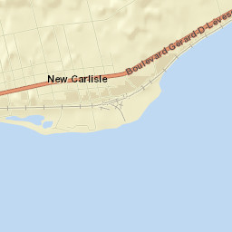 New Carlisle Street Map