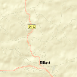 Elliant Street Map