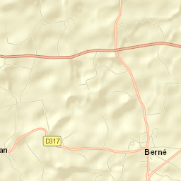 Berné Street Map