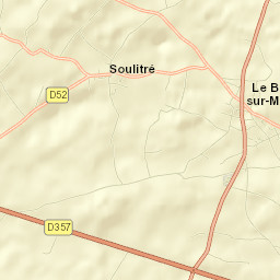 Le Breil-sur-Mérize Street Map