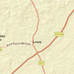 Loury Street Map