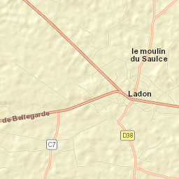 Ladon Street Map