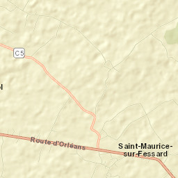 Saint-Maurice-sur-Fessard Street Map