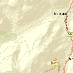 Metzeral Street Map