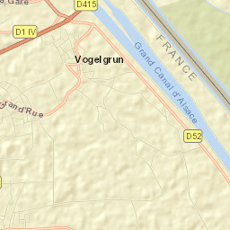 Algolsheim Street Map