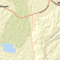Merdingen Street Map