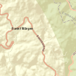 Sankt Märgen Street Map