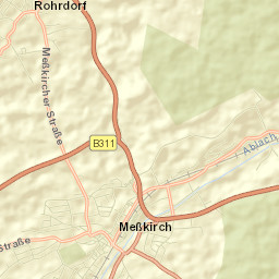 Meßkirch Street Map