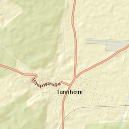 Tannheim Street Map