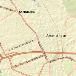 Steinheim Street Map