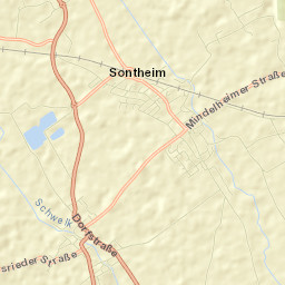Sontheim Street Map
