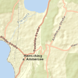 Herrsching am Ammersee Street Map