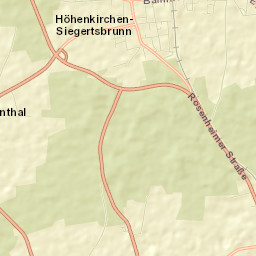 Höhenkirchen-Siegertsbrunn Street Map