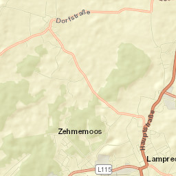 Lamprechtshausen Street Map