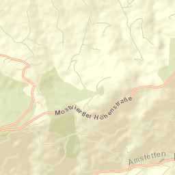 Politischer Bezirk Amstetten Street Map