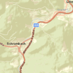 Lilienfeld Street Map