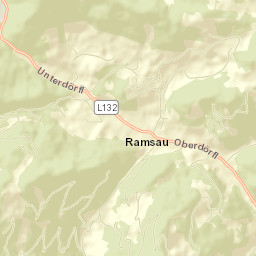 Ramsau Street Map
