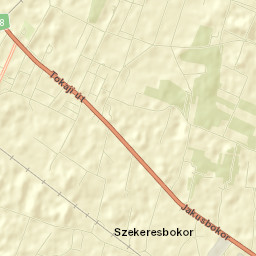 Nyírtelek Street Map