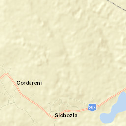 Comună Cordăreni Street Map