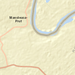 Comuna Manoleasa Street Map