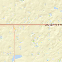 24001-24685 247th Ave SW Ryder ND Street Map