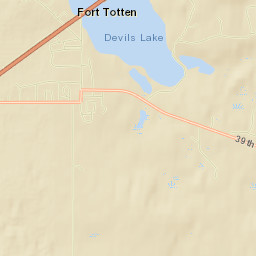 Fort Totten Street Map