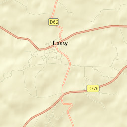 Lassy Street Map