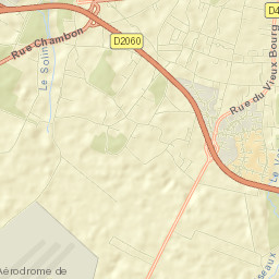 Villemandeur Street Map