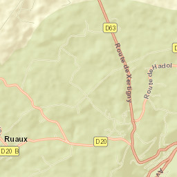 Plombières-les-Bains Street Map