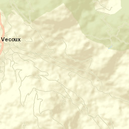 Vecoux Street Map