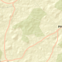 Pittenhart Street Map