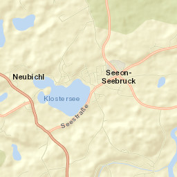 Seeon-Seebruck Street Map