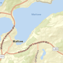 Mattsee Street Map