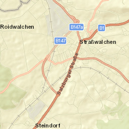 Strasswalchen Street Map
