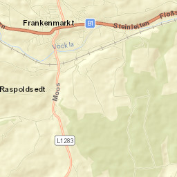 Frankenmarkt Street Map