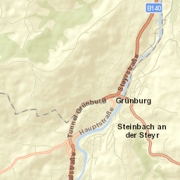 Grünburg Street Map