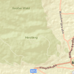 Bad Vöslau Street Map