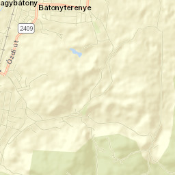 Bátonyterenye Street Map