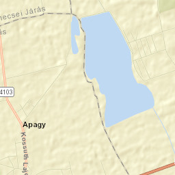 Apagy Street Map
