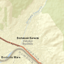 Bocicoiu Mare Street Map
