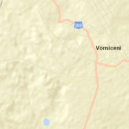 Vorniceni Street Map