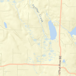 Three Lakes Street Map