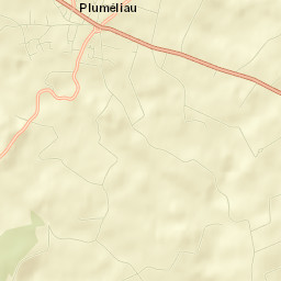 Pluméliau Street Map