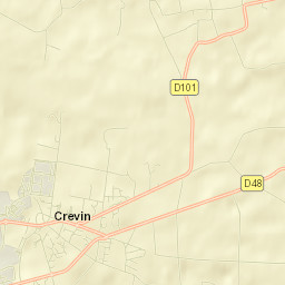 Crevin Street Map